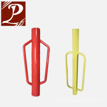 Powder coated steel fence post driver